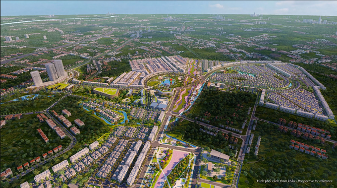 Artists impression of Hong Hac City, jointly developed by Phu My Hung and Nomura Real Estate. Photo courtesy of Phu My Hung