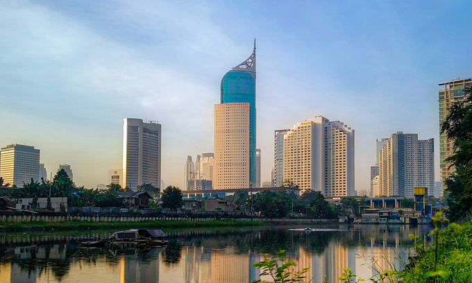 Buildings in Jakarta, Indonesia. Photo by Unsplash/Ache Dipro
