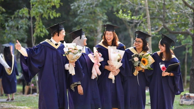 Graduates from the Southeast Asias leading mathematics university. Photo courtesy of the school