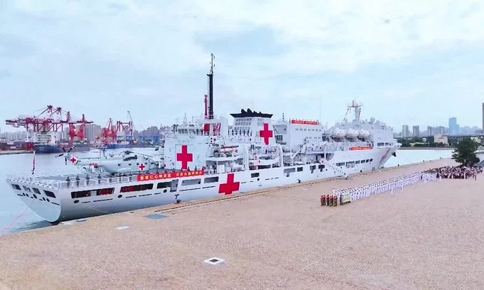 China’s floating hospital begins 200-day voyage across Africa and South Asia China's floating hospital begins 200-day voyage across Africa and South Asia