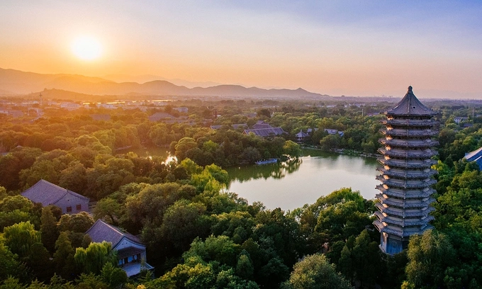 Campus view of the Asias highest ranked university for mathematics. Photo from the school website
