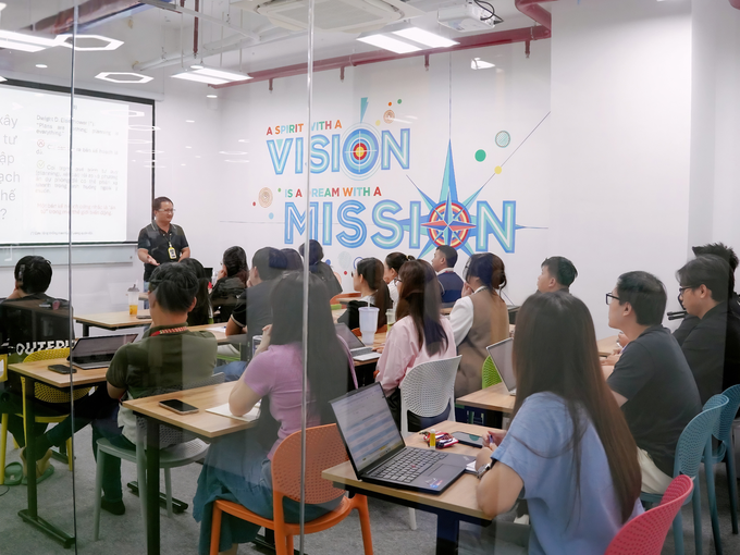 Saigon Technologys team. Photo courtesy of the company