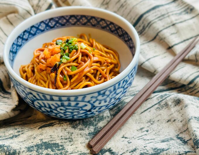 Shanghais famous Majiang Mian (sesame paste noodles). Photo by Xu Ying via Pexels