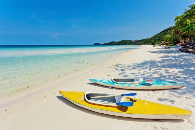 Sao beach in Phu Quoc Island, southern Vietnam. Photo by SG