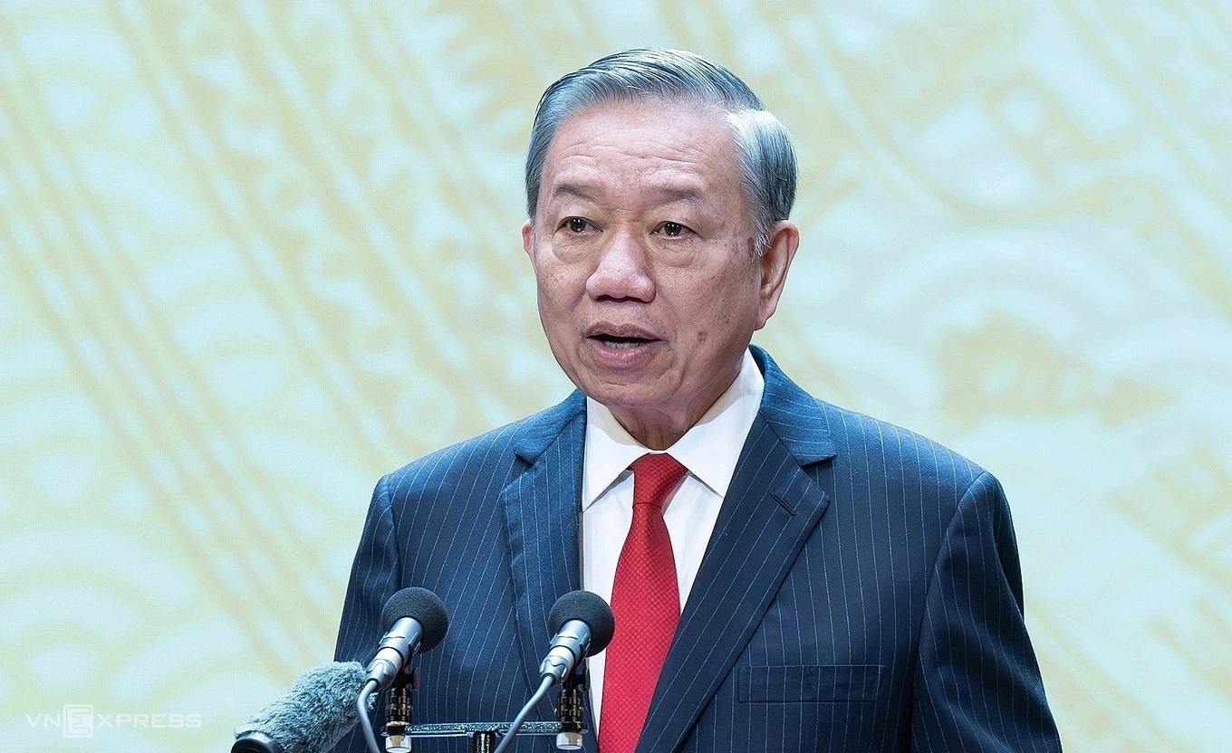 Party General Secretary and President To Lam. Photo by Giang Huy