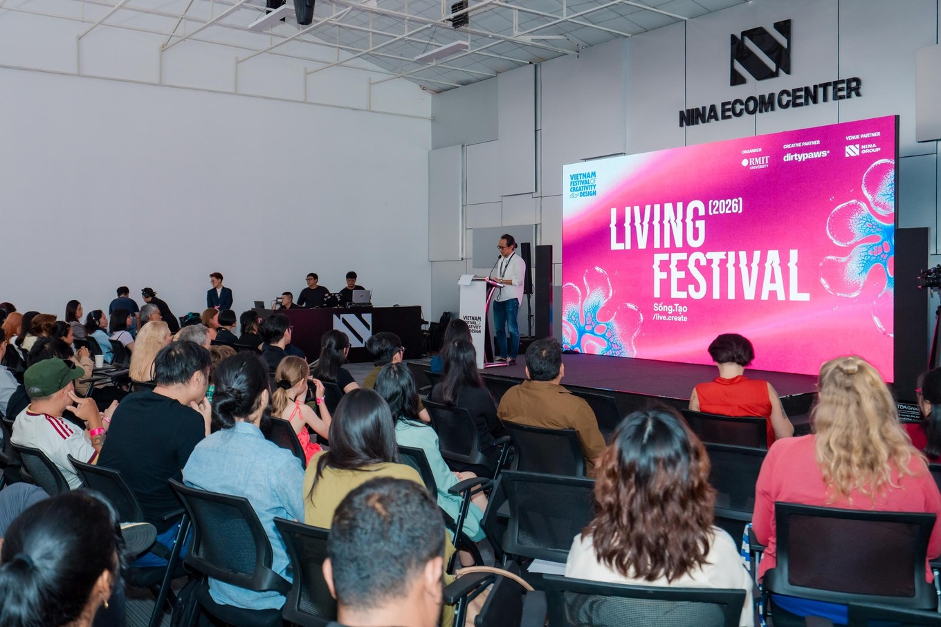 The Vietnam Festival of Creativity & Design 2026 is underway in Ho Chi Minh City from Sept. 21 to 27. Photo courtesy of RMIT