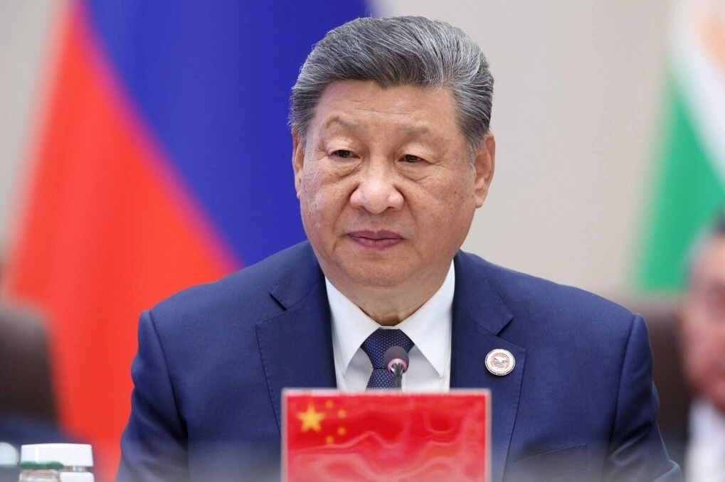 Chinese President Xi Jinping in Bishkek, Kyrgyzstan, on Sept. 1, 2026. Photo by AFP