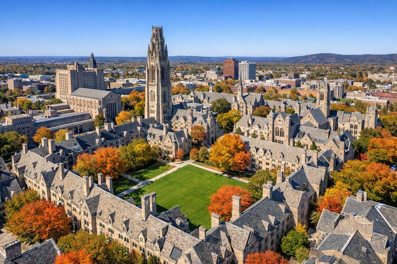 A view of Yale University. Photo courtesy of WorkStudyCity