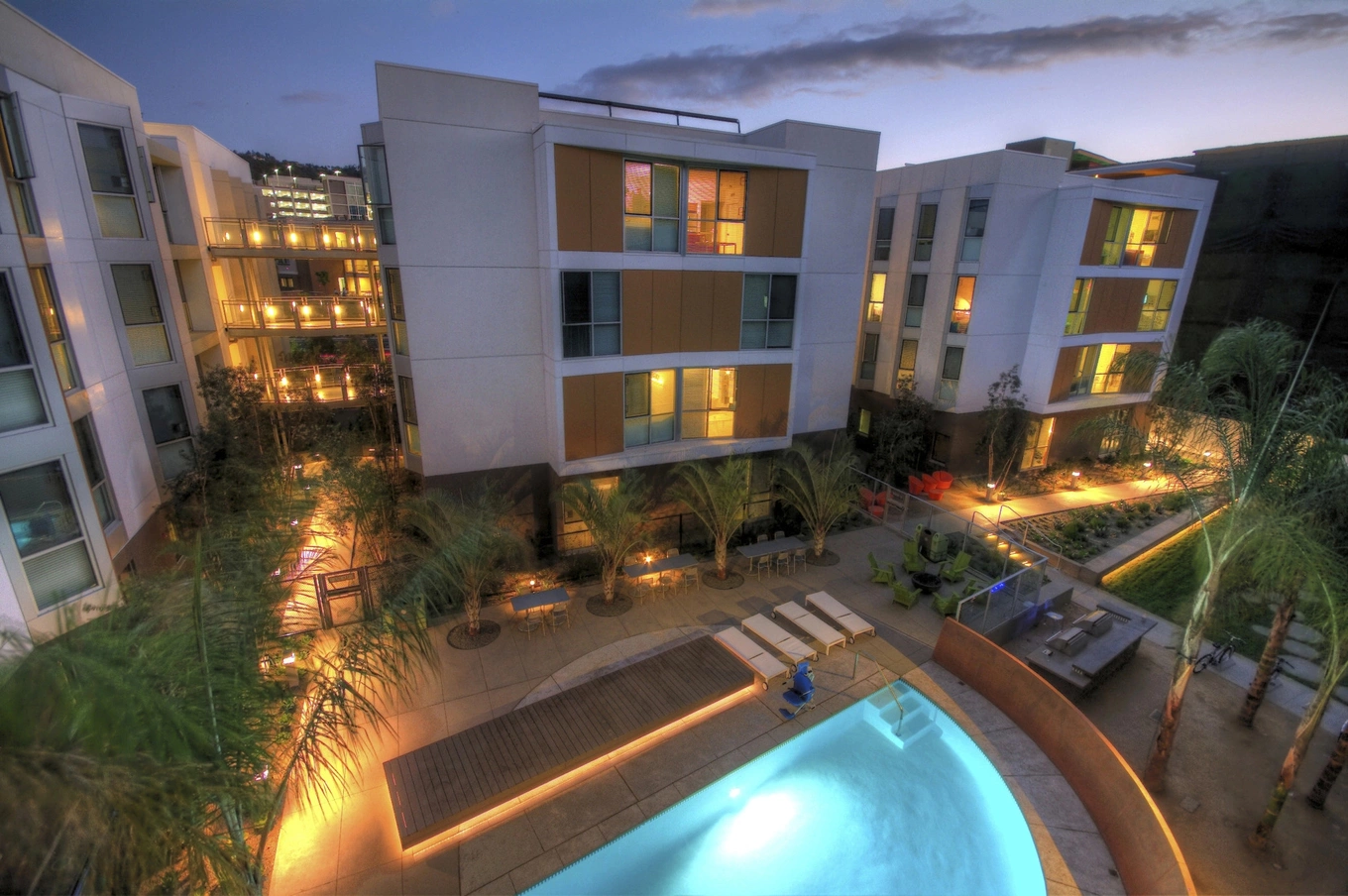 The Quad residential complex on the campus of California State University San Marcos, U.S. Photo courtesy of the universitys website