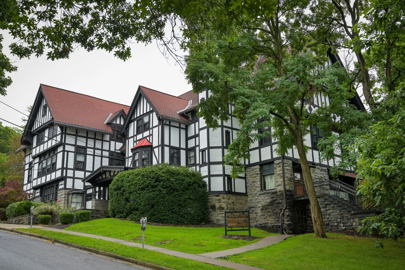 The Chi Phi fraternity house at Cornell University in Ithaca, N.Y., Monday, Sept. 28, 2026. Photo by AP