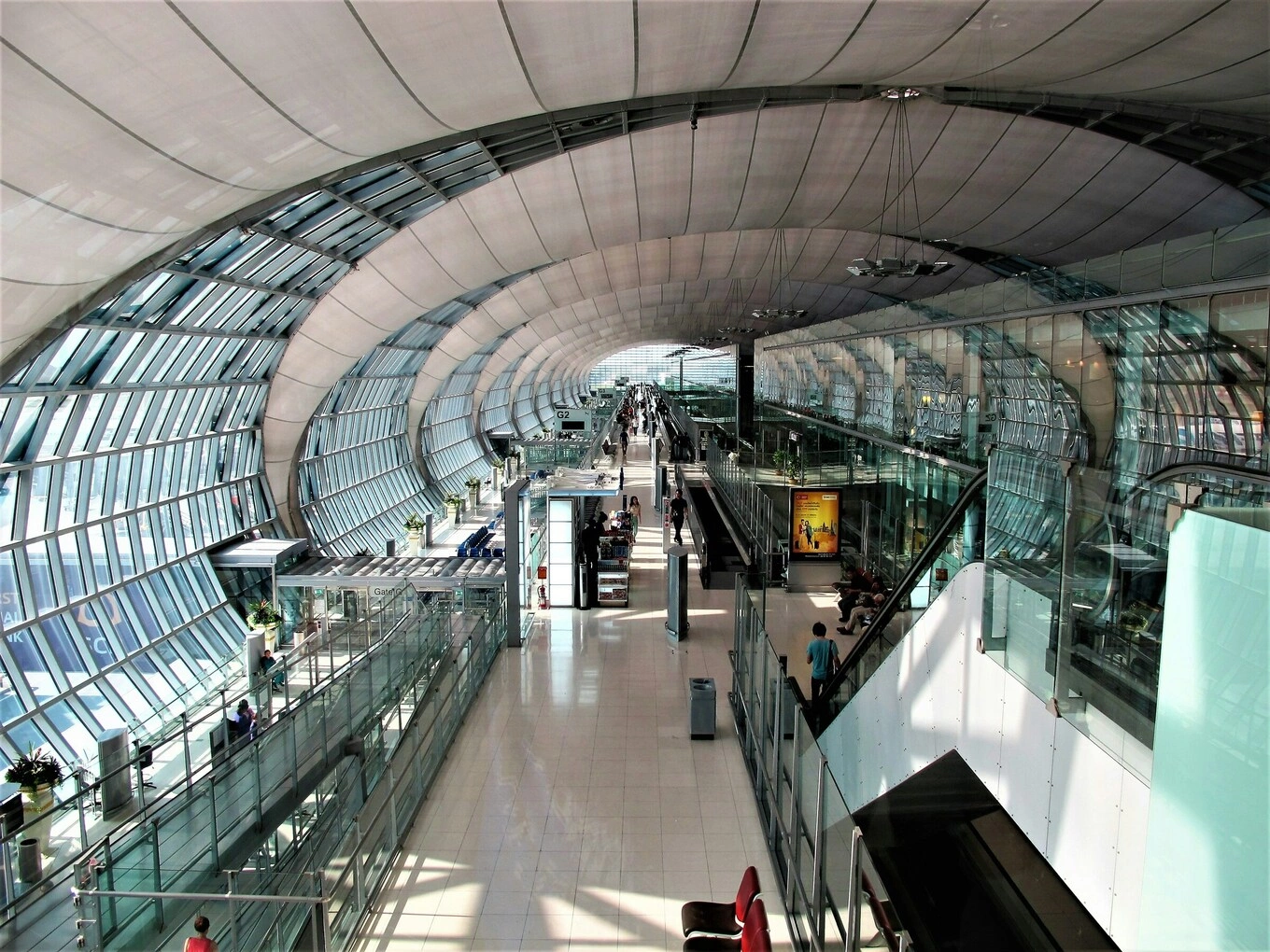A view of Suvarnabhumi Airport in Bangkok, Thailand. Photo by Unsplash