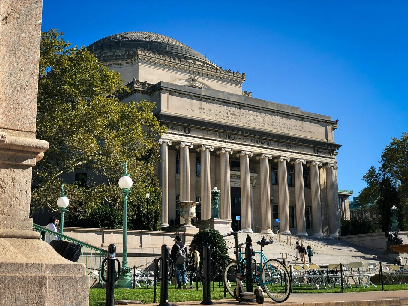A view of Columbia University, New York, the U.S. Photo by Unsplash