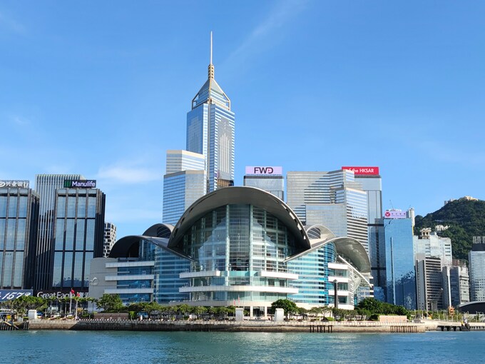 Hong Kong Convention and Exhibition Centre, Wanchai, Hong Kong. Photo by Unsplash.