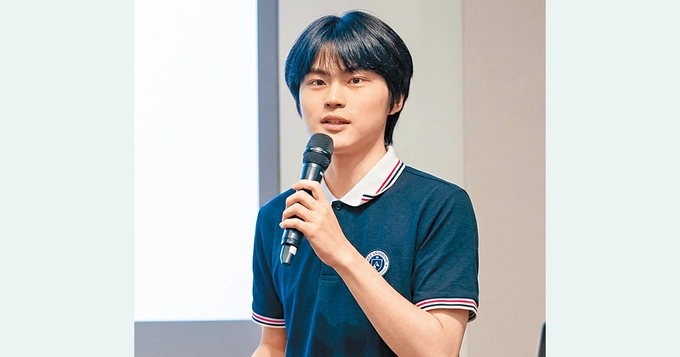 Chinese AI prodigy Nathan Chen. Photo from MoonshotAI
