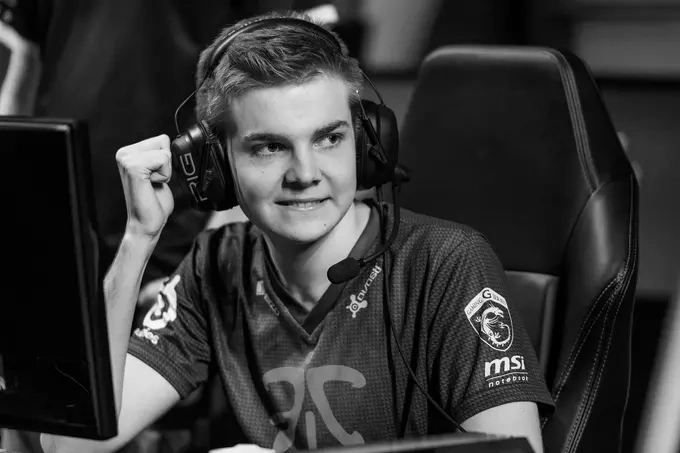 Lauri Cyanide Happonen during his days as a LoL pro player. Photo from X/@Sheep_Esports